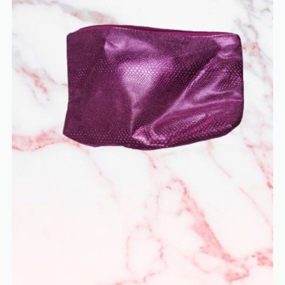 🐰Pink snakeskin pet accessory  pouch - Picture 2 of 5